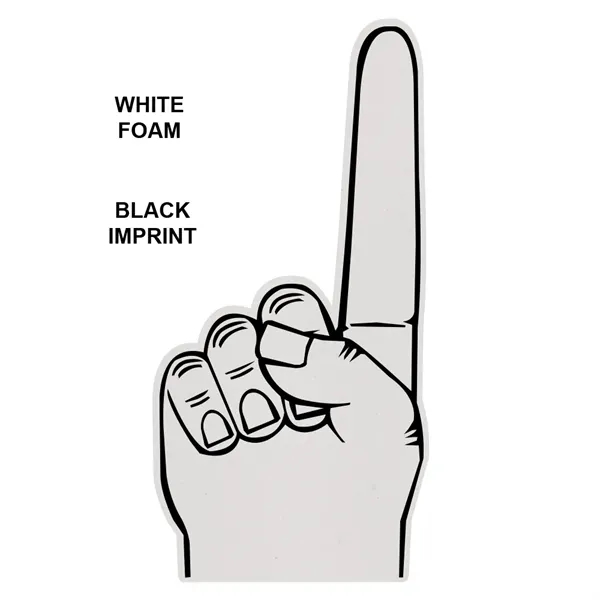 18" Classic #1 Foam Finger.... from ASI 77280 Pepco Poms / Pepco Poms
