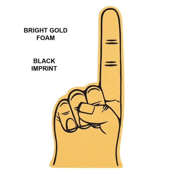 Classic 18" Number One foam finger.... from ASI 77280 Pepco Poms / Pepco Poms