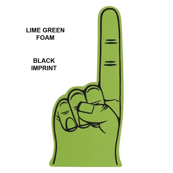 Classic 18" Number One foam finger.... from ASI 77280 Pepco Poms / Pepco Poms