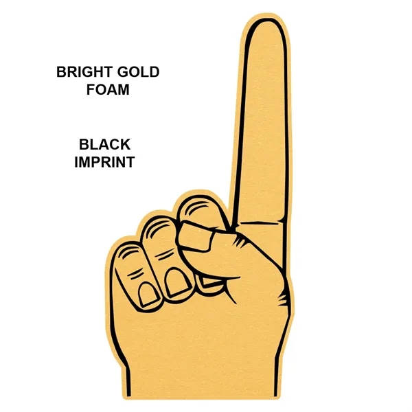 18" Classic #1 Foam Finger.... from ASI 77280 Pepco Poms / Pepco Poms