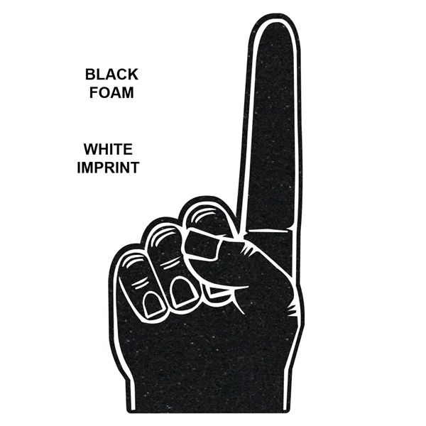 18" Classic #1 Foam Finger.... from ASI 77280 Pepco Poms / Pepco Poms