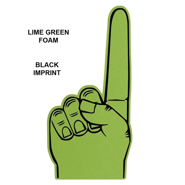 18" Classic #1 Foam Finger.... from ASI 77280 Pepco Poms / Pepco Poms
