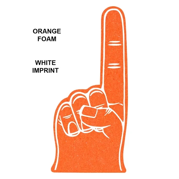 Classic 18" Number One foam finger.... from ASI 77280 Pepco Poms / Pepco Poms