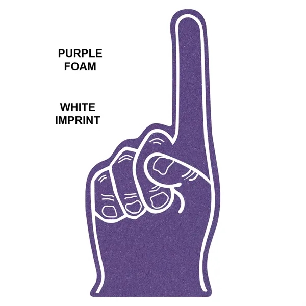 Classic 19" Number One Foam Finger.... from ASI 77280 Pepco Poms / Pepco Poms