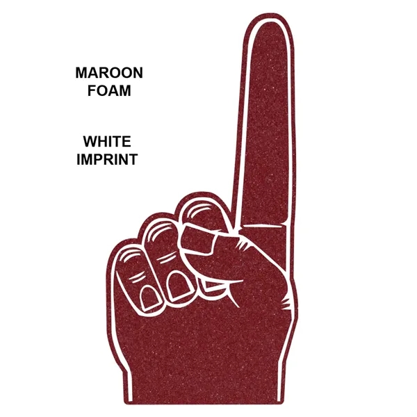 18" Classic #1 Foam Finger.... from ASI 77280 Pepco Poms / Pepco Poms