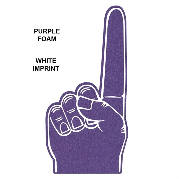 18" Classic #1 Foam Finger.... from ASI 77280 Pepco Poms / Pepco Poms