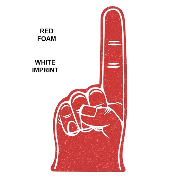 Classic 18" Number One foam finger.... from ASI 77280 Pepco Poms / Pepco Poms