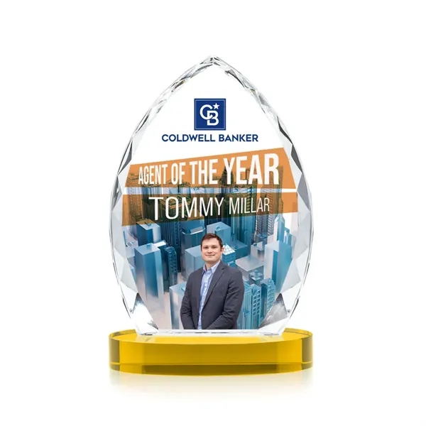 The opulent Wilton Optical Crystal VividPrint™ Award is a marvelous recognition... from ASI 84592 St Regis Group / St Regis