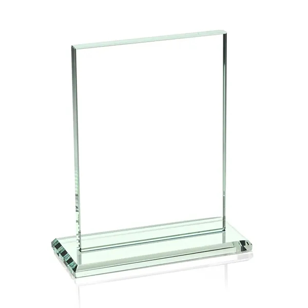 The Emperor Award is an elegant 1/2" thick Jade Crystal rectangle... from ASI 84592 St Regis Group / St Regis