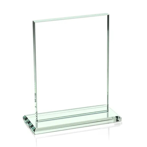 The Emperor Award is an elegant 1/2" thick Jade Crystal rectangle... from ASI 84592 St Regis Group / St Regis