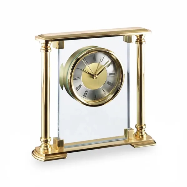 The Parkington Mantle Clock is a refined tabletop timepiece crafted from... from ASI 84592 St Regis Group