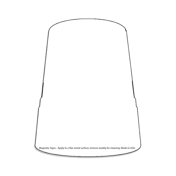 Custom Outdoor magnet 30 Mil thickness. 1 to 10 square inches.... from ASI 54040 Fey Promo / Magna-Tel by Fey