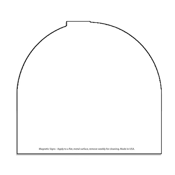 Custom Outdoor magnet 30 Mil thickness. 119 to 134 square inches.... from ASI 54040 Fey Promo / Magna-Tel by Fey