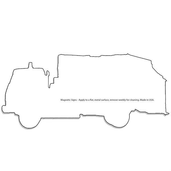 Custom Outdoor magnet 30 Mil thickness. 25 to 34 square inches.... from ASI 54040 Fey Promo / Magna-Tel by Fey