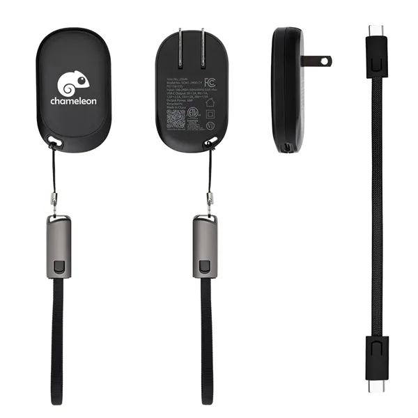 30W Portable Wall Charger... from ASI 61125 Hit Promotional Products / Hit®