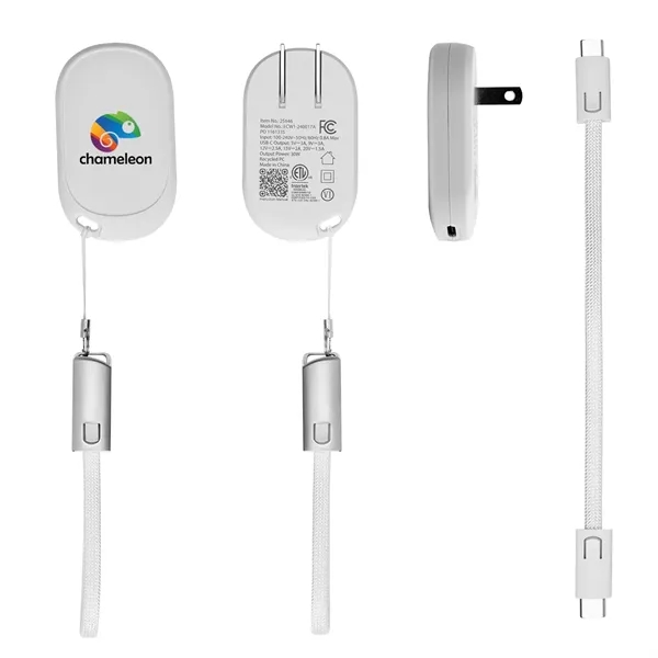 30W Portable Wall Charger... from ASI 61125 Hit Promotional Products / Hit®