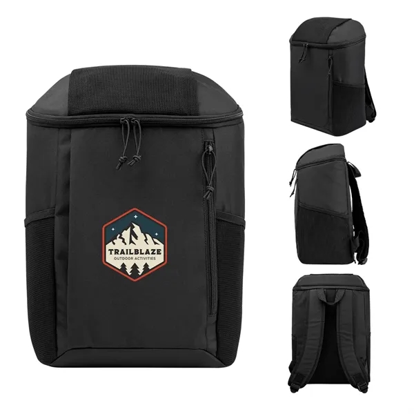 Endeavor rPET 15 Can Cooler Backpack... from ASI 61125 Hit Promotional Products / Hit®
