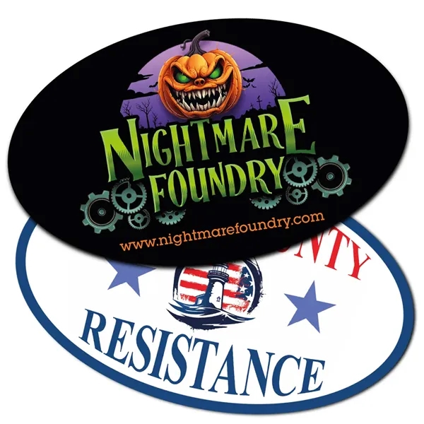 5" x 3" Oval Magnet... from ASI 61125 Hit Promotional Products / Hit®