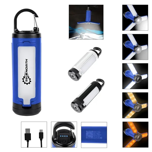 LED Multi-Function Rechargeable Lantern With Carabiner... from ASI 61125 Hit Promotional Products / Hit®