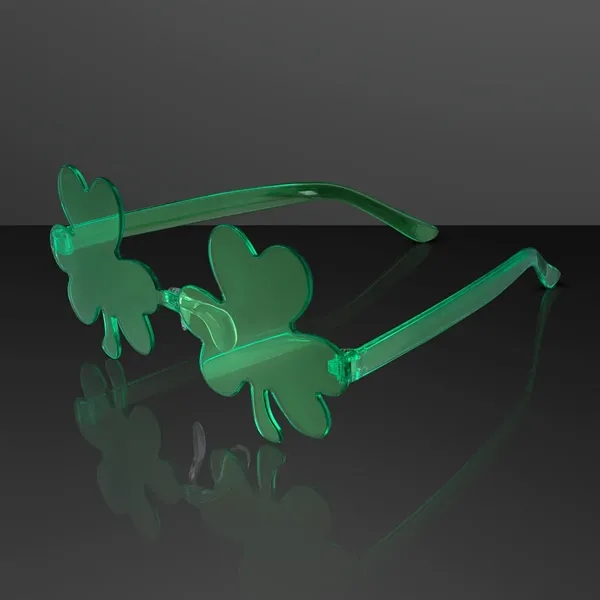 Shamrock Glasses Party Shades, NON-Light Up... from ASI 34194 ALightPromos