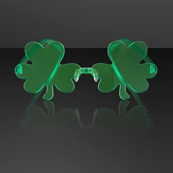 Shamrock Glasses Party Shades, NON-Light Up... from ASI 34194 ALightPromos