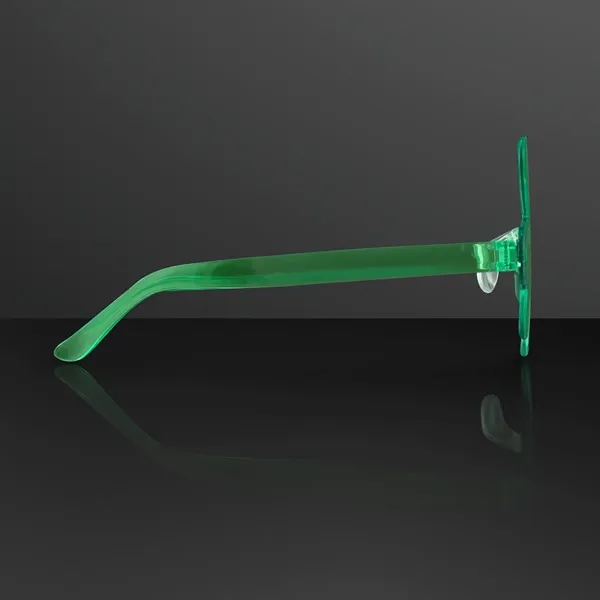 Shamrock Glasses Party Shades, NON-Light Up... from ASI 34194 ALightPromos