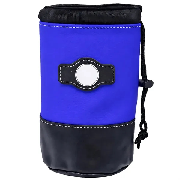 7 1/4"H x 4"W drawstring pouch made of synthetic leather and... from ASI 38120 Ball Pro / Diversified Quality Kitchenware