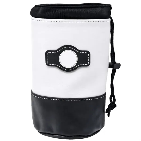 7 1/4"H x 4"W drawstring pouch made of synthetic leather and... from ASI 38120 Ball Pro / Diversified Quality Kitchenware