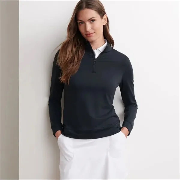 Women's performance quarter-zip pullover with stretch, sun protection, easy care, and... from ASI 72657 Active Life Promo / Active Life