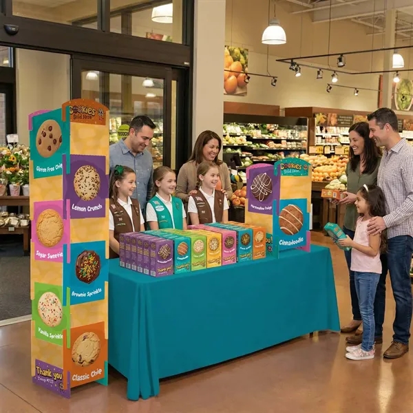 Create dynamic, eye-catching displays with these double-sided stackable tiles.... from ASI 87188 Showdown Displays