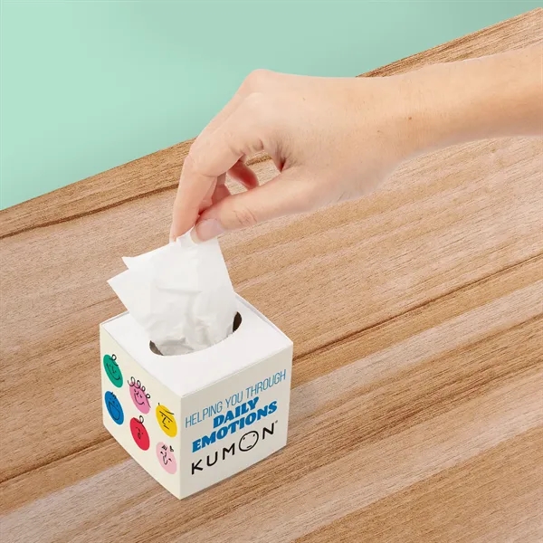 Mini 2-Ply Tissue Box... from ASI 44900 NC Custom (CI/Lanco) / Lanco
