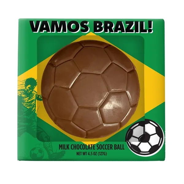 Soccer Chocolate Window Box... from ASI 44900 NC Custom (CI/Lanco) / Chocolate Inn