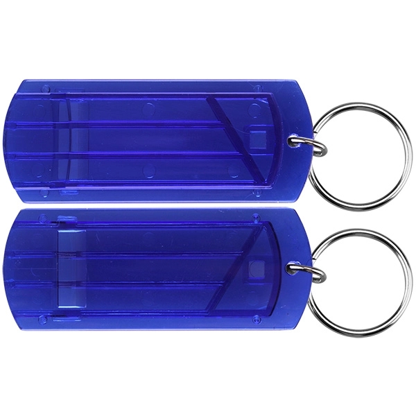 Plastic whistle with key ring... from ASI 74585 Nu Promo International / Nu Promo Line