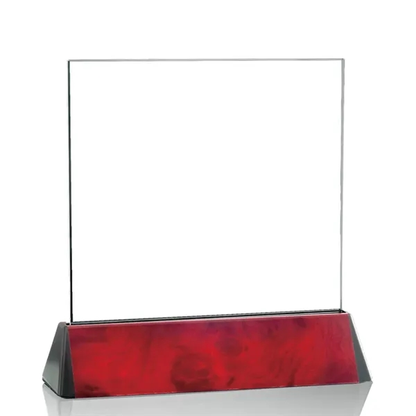 Square award on a rosewood base.... from ASI 84592 St Regis Group / St Regis