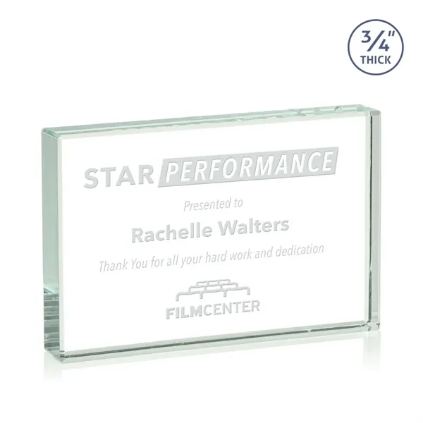 The expertly crafted Verona is a jade rectangle award destined to... from ASI 84592 St Regis Group / St Regis