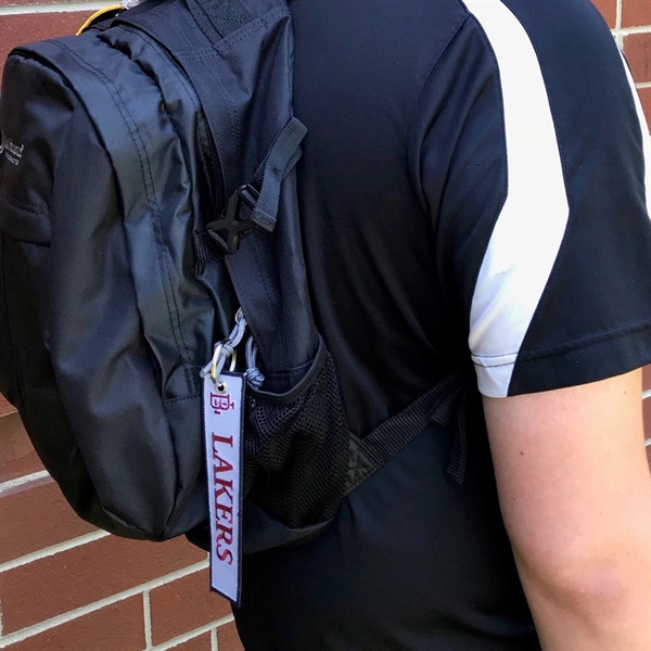 Key tag that's embroidered on both sides and measures 1 1/4"... from ASI 90160 Suntex Industries