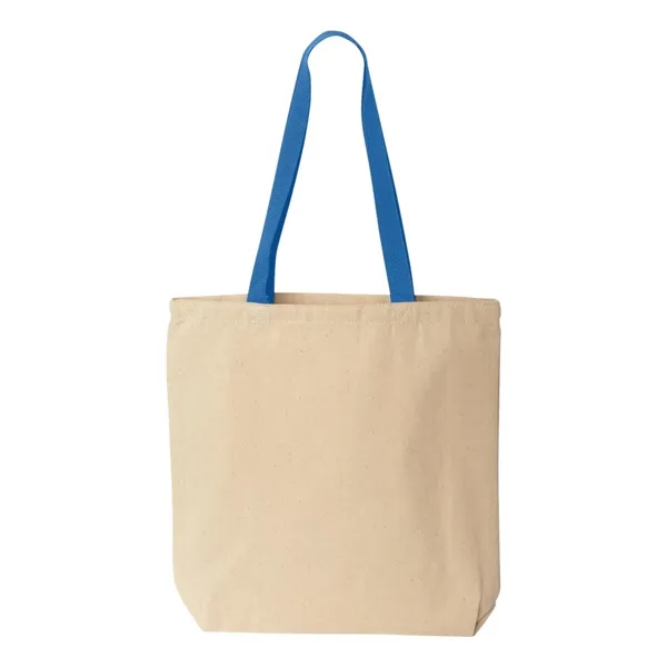 Liberty Bags Natural Tote with Contrast-Color Handles... from ASI 79530 Prime Line
