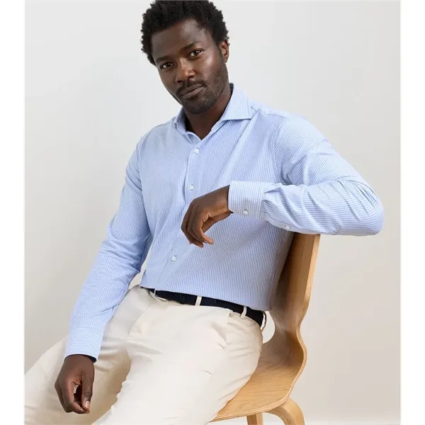 Men's cotton-stretch sport shirt with Italian fabric, flexible comfort, easy care,... from ASI 72657 Active Life Promo / Active Life