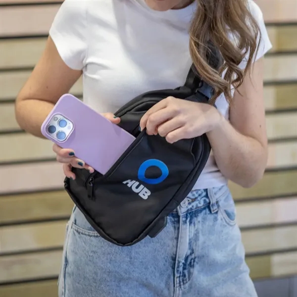 Brimley Sling Bag W/UBS Charge Port... from ASI 84592 St Regis Group