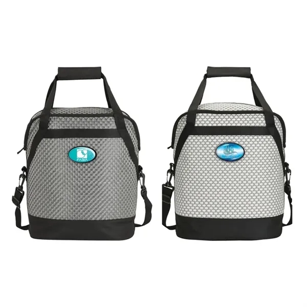 Ooval cooler bag with PEVA lining; includes 1 1/2" x 46... from ASI 67866 Logomark/Valumark