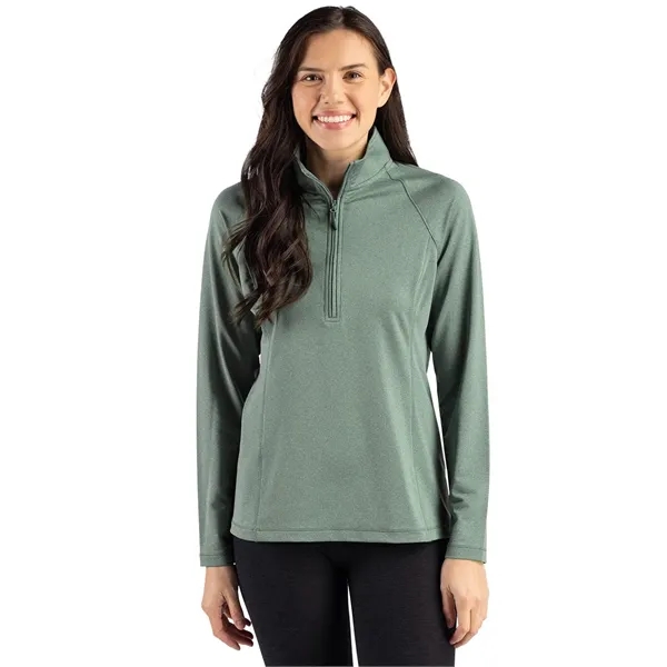 Clique Dash Recycled Womens Quarter Zip Pullover... from ASI 47965 Cutter & Buck