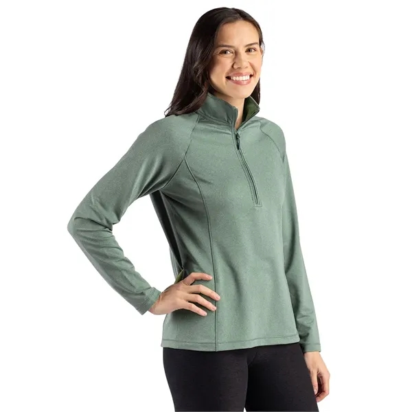 Clique Dash Recycled Womens Quarter Zip Pullover... from ASI 47965 Cutter & Buck