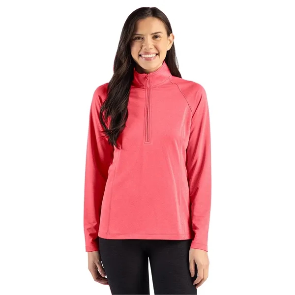 Clique Dash Recycled Womens Quarter Zip Pullover... from ASI 47965 Cutter & Buck