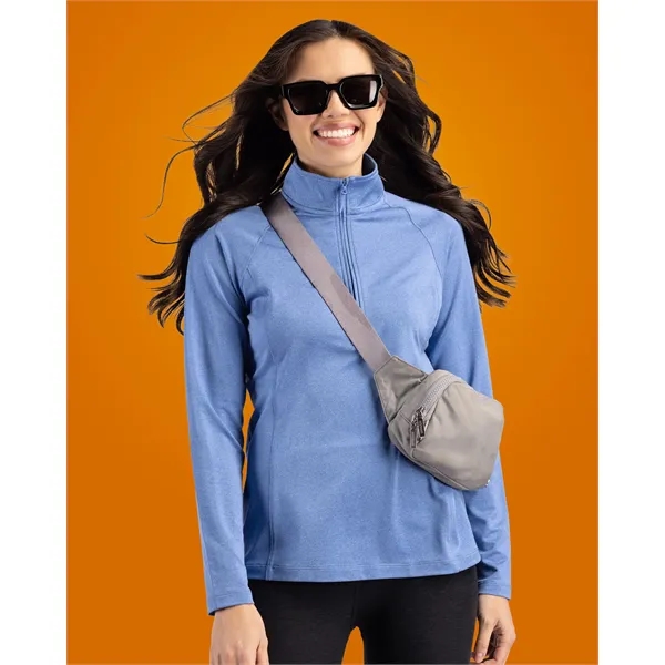 Clique Dash Recycled Womens Quarter Zip Pullover... from ASI 47965 Cutter & Buck