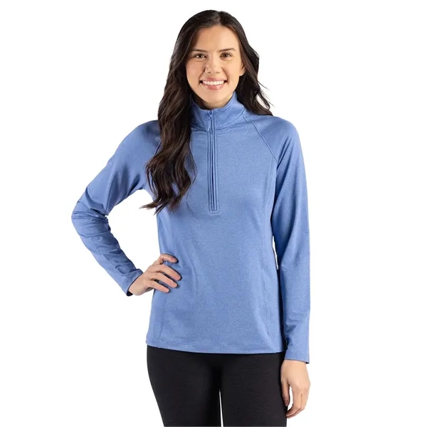 Clique Dash Recycled Womens Quarter Zip Pullover... from ASI 47965 Cutter & Buck