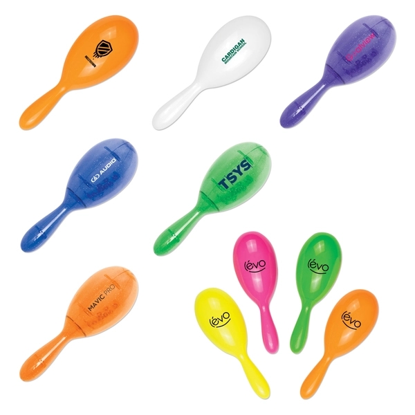 7" plastic maraca offered in a variety of colors.... from ASI 98360 WOWLine / WOWLine®