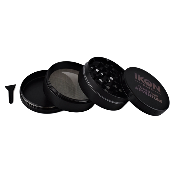 Herb Grinder made of Zinc, 2.45" diameter, includes a magnetized lid,... from ASI 72657 Active Life Promo / Apres Ski