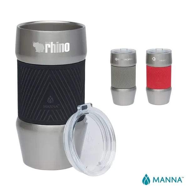 3.88" x 7.06" x 3.88" Manna™ 20 oz. insulated steel tumbler... from ASI 67866 Logomark/Valumark