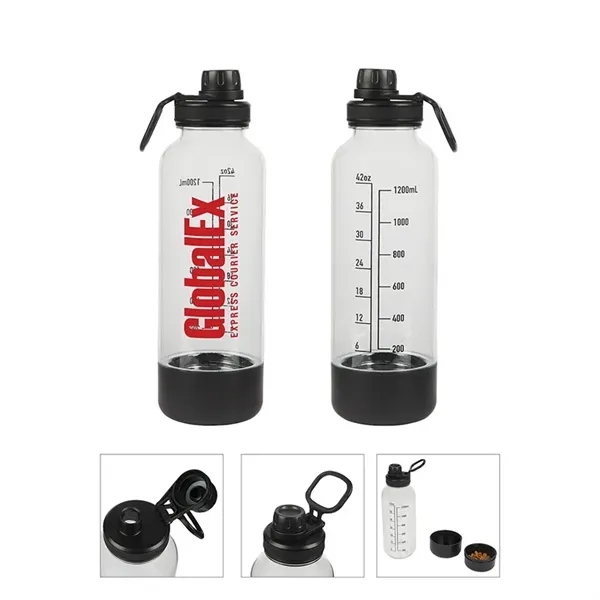 Duke 50 oz. PCTG Water Bottle w/ PP Bowl... from ASI 67866 Logomark/Valumark