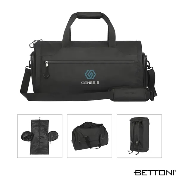 Bettoni® Moda Milano RPET Suiter Duffel... from ASI 67866 Logomark/Valumark